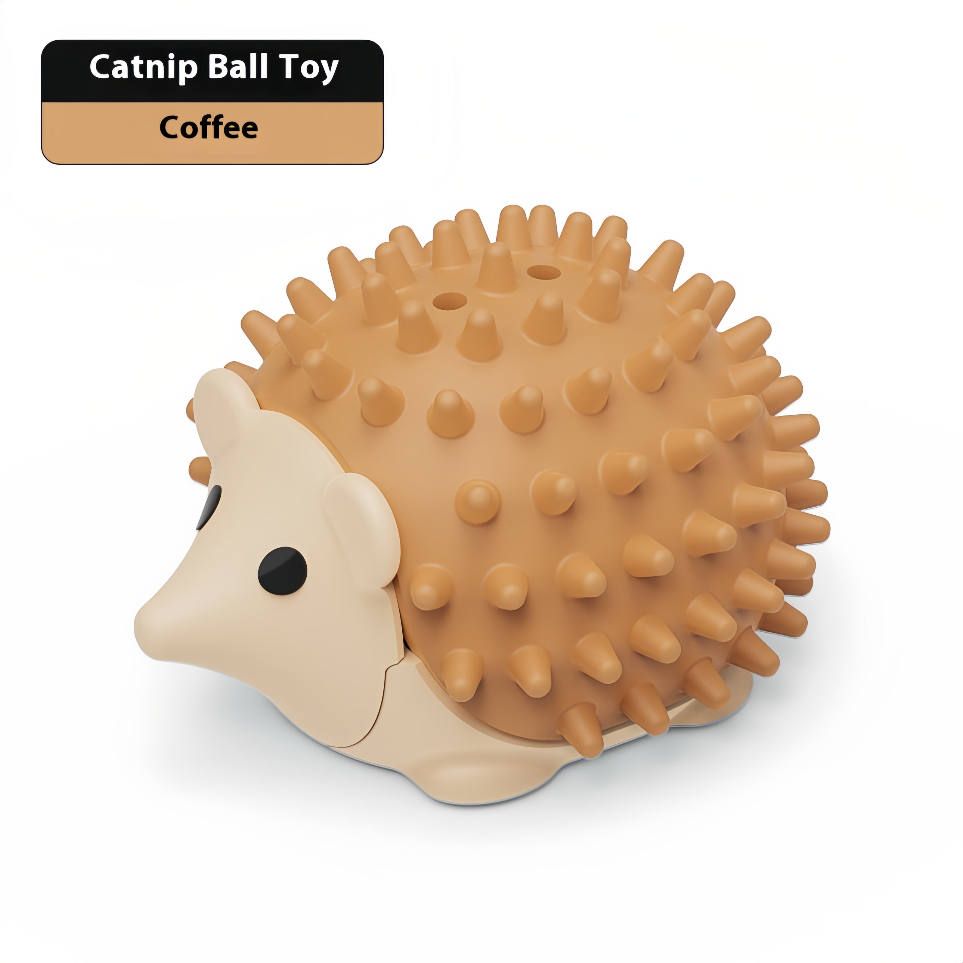 2 IN 1  Catnip Ball Toys, Edible Refillable Catnip Toys for Cats, Healthy Teeth Cleaning Dental Cat Toys for Indoor Cats