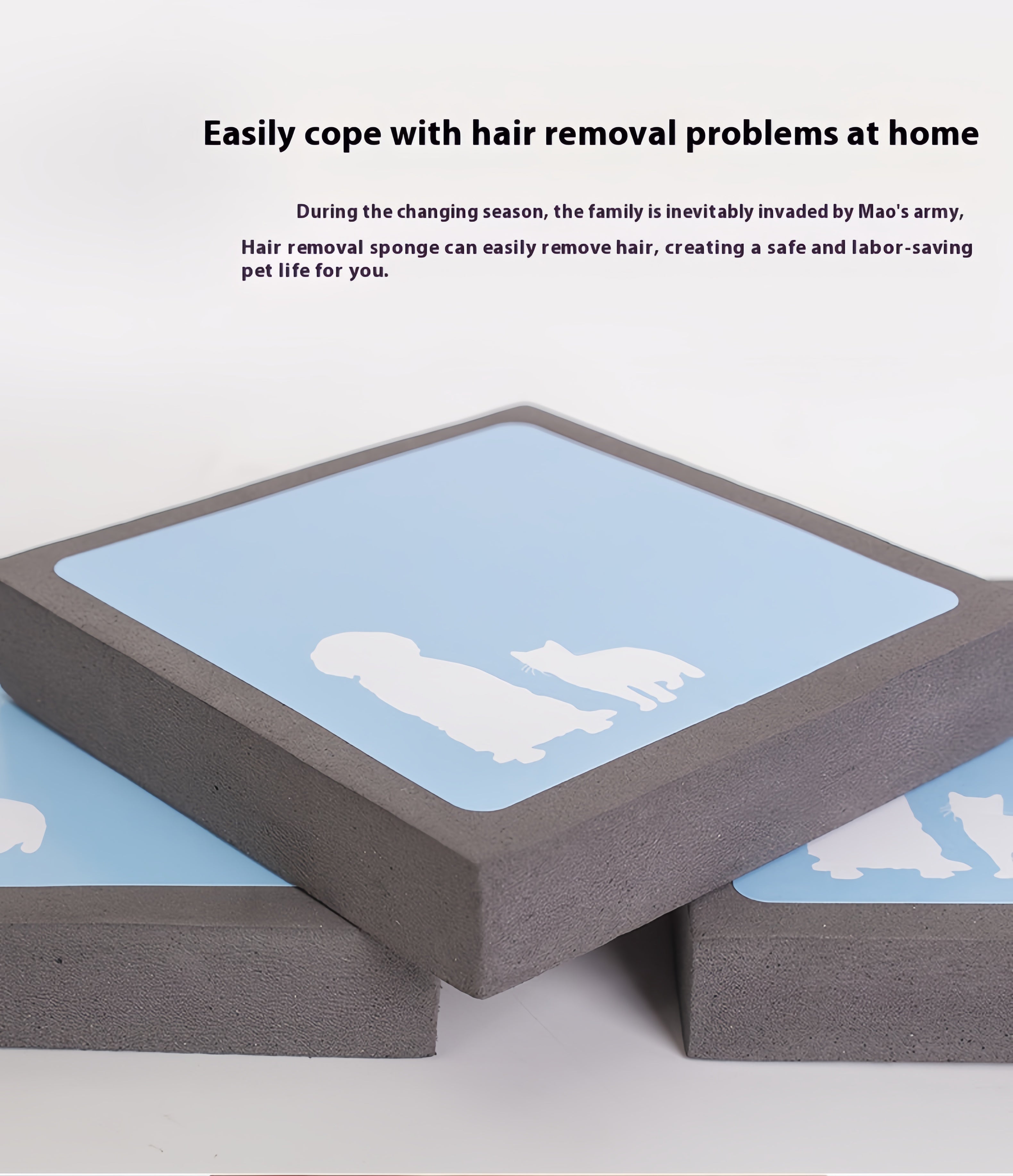 Pet Hair Removal Device for Sofa & Carpet Effective Hair Cleaning Floating Hair Removal Shaved Surfaces Enhanced Cleanliness